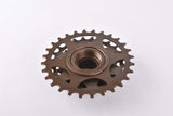 NOS Shimano #MF-Z012 6-speed Uniglide (UG) freewheel with 14-28 teeth and english thread from 1988