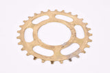 NOS Suntour #A golden steel Freewheel Cog with 28 teeth from the 1970s / 80s