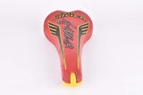 Red, black and yellow Selle Italia Turbo Matic 3 Jan Ulrich Saddle from 1998