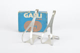 NOS/NIB Galli super light Alloy toe clip set