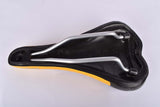 NOS Black & Yellow Iscaselle Hegos Saddle produced by Gipiemme from 1997