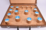 Empty Suntour Pro Compe and Perfect Freewheel Sprockets, Cogs and Parts Box (wooden case)