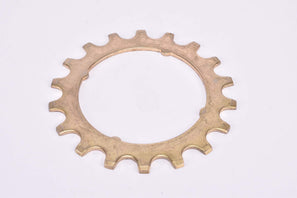 NOS Suntour Pro Compe #5 5-speed and 6-speed Cog, golden steel Freewheel Sprocket with 18 teeth from the 1970s - 1980s