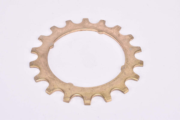 NOS Suntour Pro Compe #5 5-speed and 6-speed Cog, golden steel Freewheel Sprocket with 18 teeth from the 1970s - 1980s