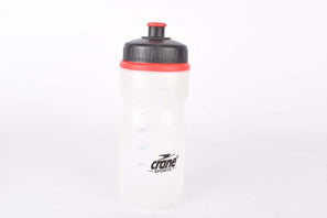 NOS transparent Crane Sports water bottle in 550ml