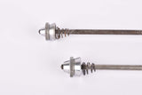 Campagnolo quick release set Nuovo Tipo #1310 and #1311 front and rear Skewer from the 1960s - 70s