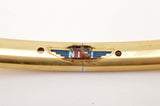 NEW Nisi gold anodized Tubular Rims 700c/622mm with 36 holes from the 1980s NOS