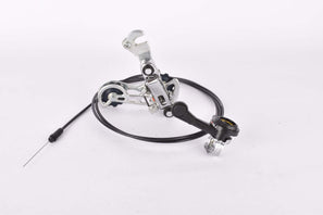 NOS Shimano Positron 6-speed long cage gear shifting set (shifter, cable and rear derailleur)