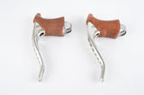 Shimano 600 NEW EX #BL-6207 non-aero brake lever set with brown hoods