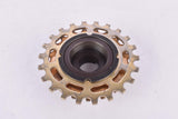 Suntour 8.8.8. Pro Compe 5-speed golden freewheel with 14-22 teeth and english thread (BSA) from 1977