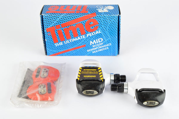 NOS/NIB Time Mid 57 Aero Pedals including cleats from the 1990s