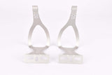 NOS light alloy Christophe Special toe clip set in L