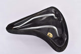 Black Selle San Marco Lady Anatomica 375 Suede Leather Saddle from the 1970s - 80s