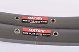 NOS Matrix Titan Tour Clincher Rimset (2 rims) 700c/622mm with 36 holes from the 1990s