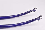 28" Blue Trekking Steel Fork with Eyelets for Fenders and Low Rider