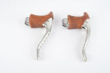 Shimano 600 NEW EX #BL-6207 non-aero brake lever set with brown hoods