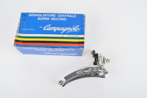 NOS/NIB 3 hole Campagnolo Super Record #0104011 Braze-on front derailleur from the 1980s