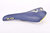 NOS Blue & Yellow / Green ish Pinarello labled Selle Italia XO Saddle from the 2000s