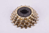 Suntour Pro Compe 5-speed golden freewheel with 14-22 teeth and english thread (BSA) from 1980