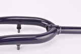 26" Dark Blue MTB Steel Fork with Eyelets for Fenders and Rack