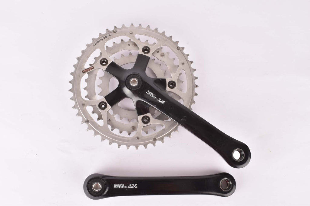 Shimano Deore LX #FC-M560 triple Crankset with 46/36/26 Teeth and 175mm length from 1992 Shimano Deore LX #FC-M560 triple Crankset with 46/36/26 Teeth