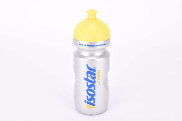 NOS Isostar.com silver/yellow 500ml water bottle