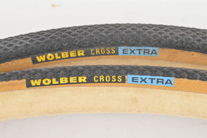 NEW Wolber Cross Extra Tubular Tires 700c x 27mm from the 1980s NOS