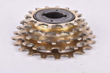 Suntour Pro Compe 5-speed golden freewheel with 14-22 teeth and english thread (BSA) from 1980