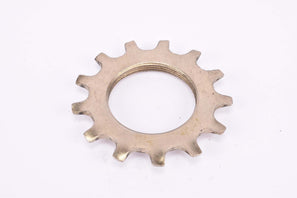 NOS Shimano Dura-Ace EX #7200 5-speed and 6-speed golden Cog threaded on inside (#BC32), Uniglide (UG) Cassette Top Sprocket with 13 teeth from the 1980s