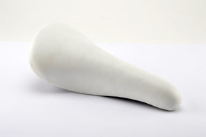 NEW Iscaselle white Record Saddle from the 1980s NOS