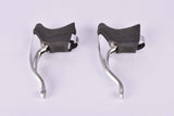Campagnolo C-Record 4th generation #BL-02RE GC aero brake lever set with black hoods from the early 1990s