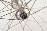Wheelset with Nisi Mercurio D'Oro 1977 tubular rims and Campagnolo Record #1034 hubs from 1970s