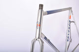 Peugeot A 300 Cosmic vintage aluminum road bike frame in 62 cm (c-t) / 60.5 cm (c-c) with Aviatube Dural tubing from 1987