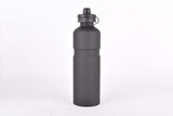 Point water bottle, alu, black