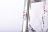 Peugeot A 300 Cosmic vintage aluminum road bike frame in 62 cm (c-t) / 60.5 cm (c-c) with Aviatube Dural tubing from 1987