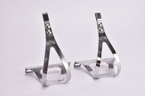 AFA chromed steel toe clip set in size M