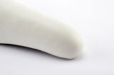NEW Iscaselle white Record Saddle from the 1980s NOS
