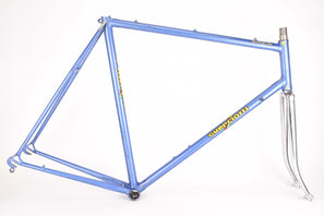 Guerciotti frame in 60 cm (c-t) 58.5 cm (c-c) with Campagnolo dropouts