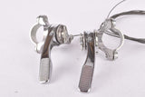 NOS Simplex MB Silver Range Mountain Bike #MB6200 / #MB6201 retro friction top mount thumb Gear Lever Shifter Set from the 1980s -1990s
