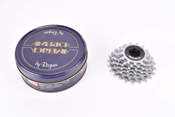NOS/NIB Regina America S (Regina Extra) 7-speed Freewheel with 13-23 teeth and I.S.O thread from 1980s - 1990s