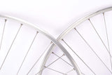 28" (700C / 622mm) Wheelset with Campagnolo Lambda Strada clincher Rims and Campagnolo Victory #422/000 or Triomphe #922/000 low flange hubs with english thread from the mid 1980s