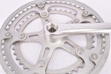 Thun forged fluted Crankset with 52/42 Teeth and Chainguard in 170mm length from the 1980s