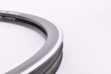 NOS Black Xero X-Carbon carbon fibre reinforced clincher rim set in 700c/622mm with 16 an 20 holes