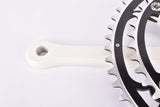 NOS/NIB Miche Competition Leader Crankset (Guarnitura Speciale) with 52/42 teeth in 170mm with  french pedal thread from the 1980s - defective