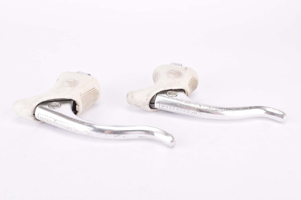 Campagnolo (Nuovo) Record Brake Lever set #2030 with White Shield Logo hoods from the 1980s