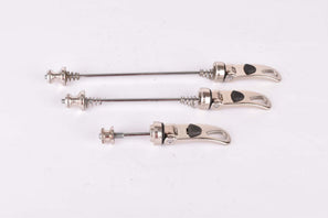 NOS Trans-X Secura-Lock quick release set, front and rear Skewer and seat post clamp