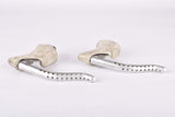 Campagnolo Super Record #4062 brake lever set with white shield logo hoods from the 1980s