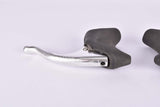 Campagnolo C-Record 4th generation #BL-02RE GC aero brake lever set with black hoods from the early 1990s