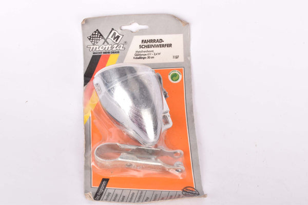 NOS Soubitez Fahrrad-Scheinwerfer front Headlamp #1127 for stem mount from the 1970s - 1980s