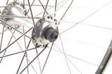 Wheelset with Rigida 20 SI clincher rims and Campagnolo Chorus #722/101 hubs from the 1980s